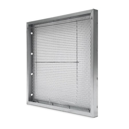 12 X 24 X 1 Nominal Galvanized Steel Filter Media Pad-Holding Frame With Retainer Gate